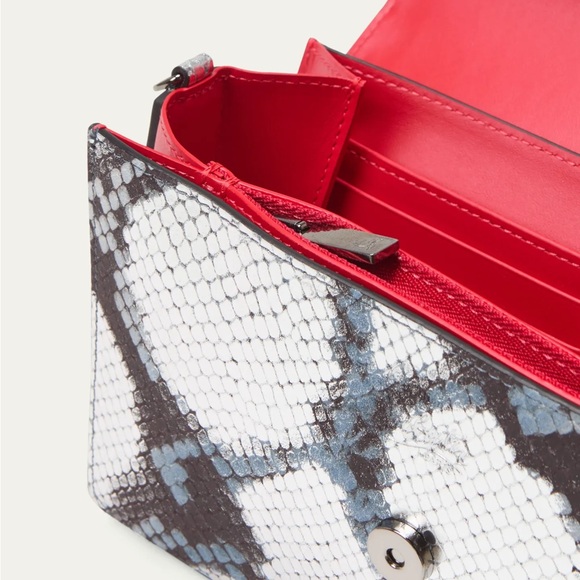 Christian Louboutin Explorafunk wallet on strap python NWT! Women / Men / Unisex - Picture 5 of 12